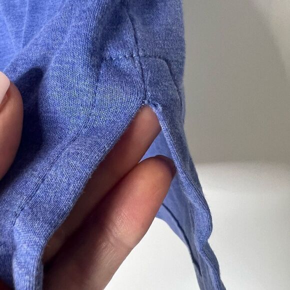Polo Ralph Lauren Pima Soft Touch Blue Collared Polo Shirt - Picture 7 of 7